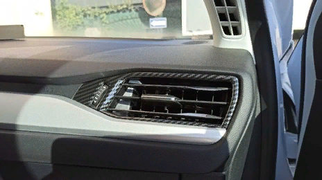 Ford Focus 2019+ Menfez Kaplama Karbon 2 Parça (abs)