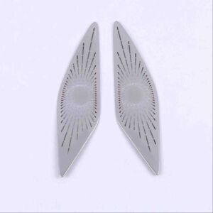 Volkswagen Golf 8 Uyumlu Yedek Parça Harman KardonTweeter Kaplama- Sılver  (Life,Style,Impression Paket için)