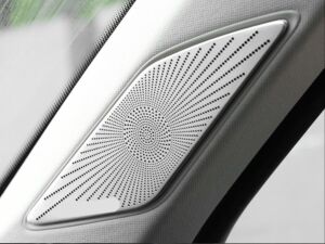 Volkswagen Golf 8 Uyumlu Yedek Parça Harman KardonTweeter Kaplama- Sılver  (Life,Style,Impression Paket için)