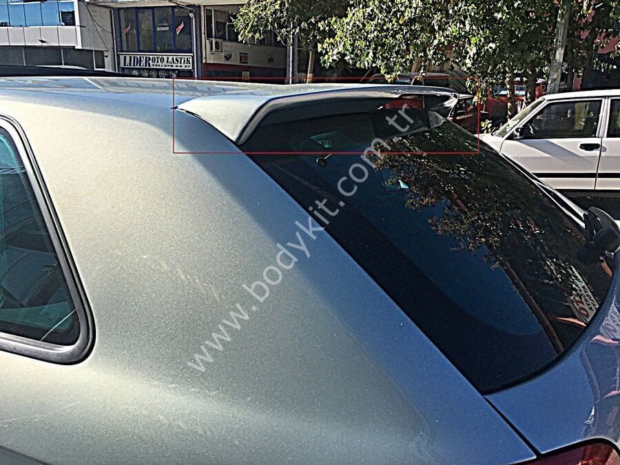 Audi A3 8P Uyumlu Yedek Parça Tek Kapı Spoiler
