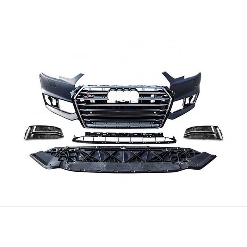 Audi A4 2016-2019  Uyumlu Yedek Parça S4 Ön Tampon Panjur Seti