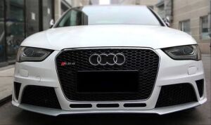 Audi A4 2012-2015 İçin Uyumlu Yedek Parça Panjur RS4 - Gri