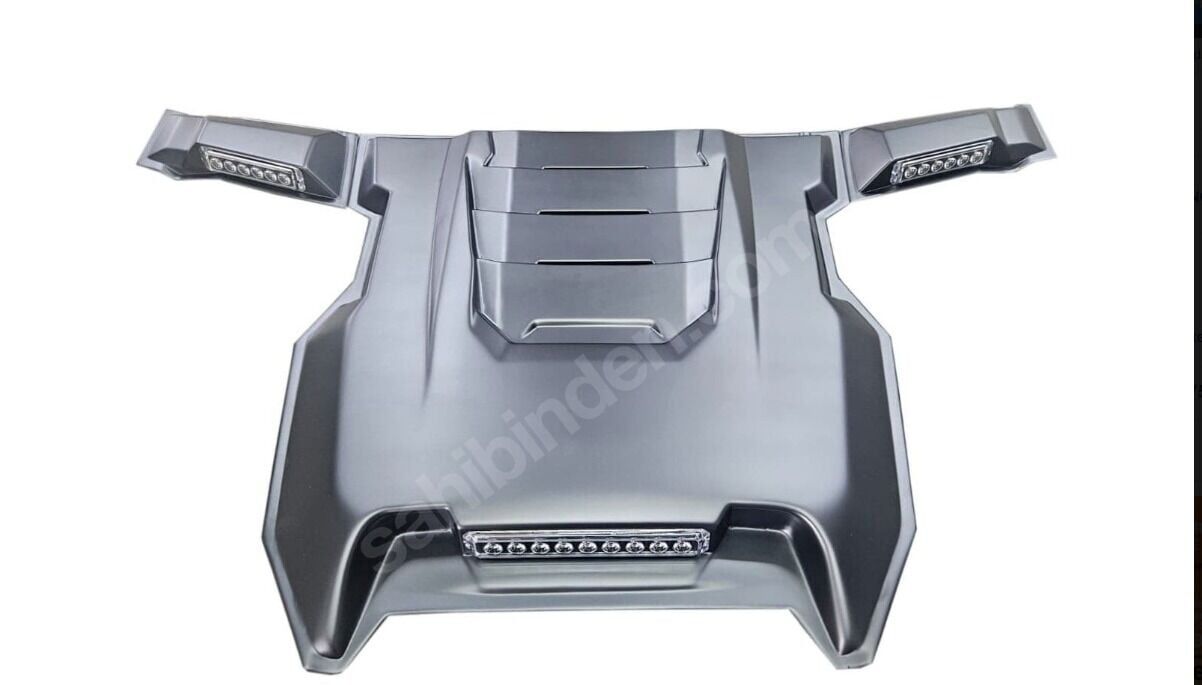 Ford Ranger 2023 ve Sonrası 3 Parca Kaput Skoop Ledli