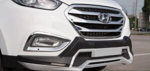 Hyundai iX35 2010+ Uyumlu Yedek Parça Ön ve Arka Tampon Koruma Led