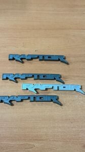Ford Ranger F150 Gen3 Raptor Kaput Kaplama Scoop Yazısı 2 Adet