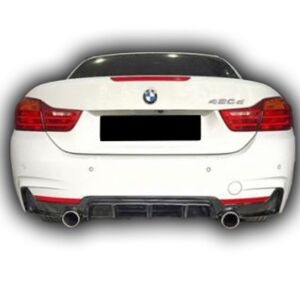 Bmw F33 Cabrio Uyumlu Yedek Parça Performance Difüzör Boyasız