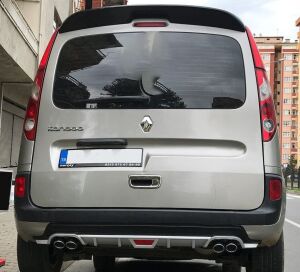 Renault Kangoo Uyumlu Yedek Parça Üniversal Arka Tampon Difüzör