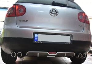 Volkswagen Golf 5 Uyumlu Yedek Parça Üniversal Arka Tampon Difüzör