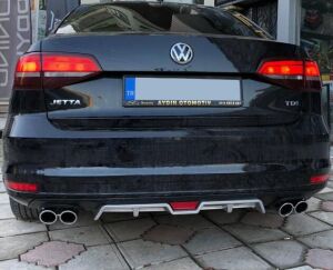 Volkswagen Jetta Uyumlu Yedek Parça Üniversal Arka Tampon Difüzör