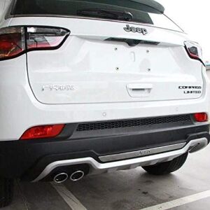 Jeep Compass 2017+ Uyumlu Yedek Parça Ön ve Arka Tampon Koruma
