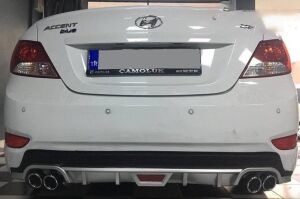 Hyundai Accent Blue Üniversal Arka Tampon Difüzör