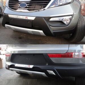 Kia Sportage 2010-2014 Uyumlu  Yedek Parça Ön ve Arka Tampon Koruma