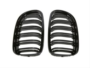 Bmw 3 Serisi E90 2008-2011 M3 Böbrek (Cift Cizgi Panjur) Piano Black