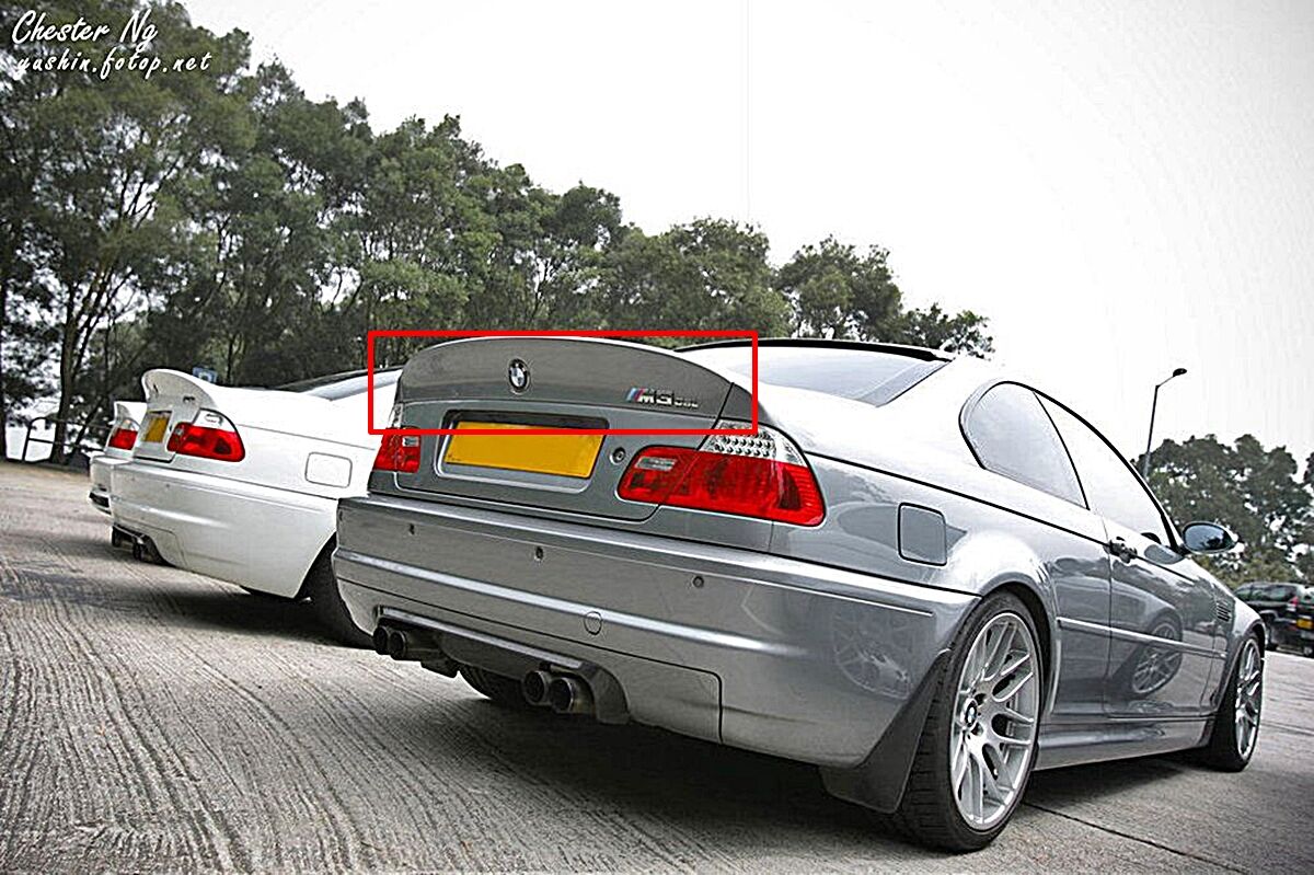 Bmw E46 1998-2005 Coupe CSL Spoiler