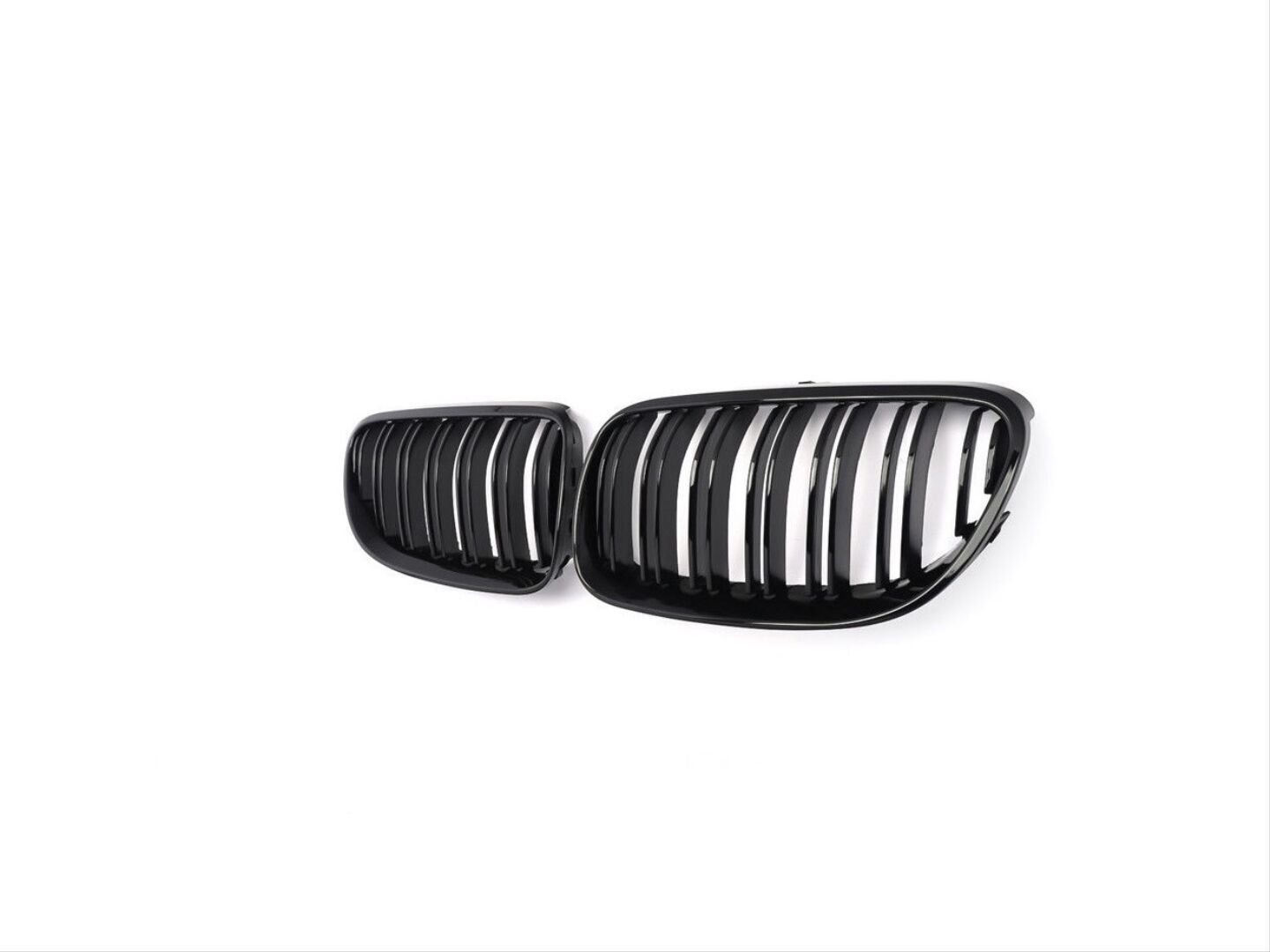 Bmw 3 Serisi E92 2010-2013 İçin Uyumlu M3 Görünüm Panjur (Cift Çizgi Böbrek) Pıano Black (Makyajlı Kasa)