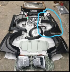 Gen3 Ranger F150 Sol Çamurluk Arka