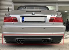 Bmw E46 1998-2005 M3 Arka Tampon Difüzör