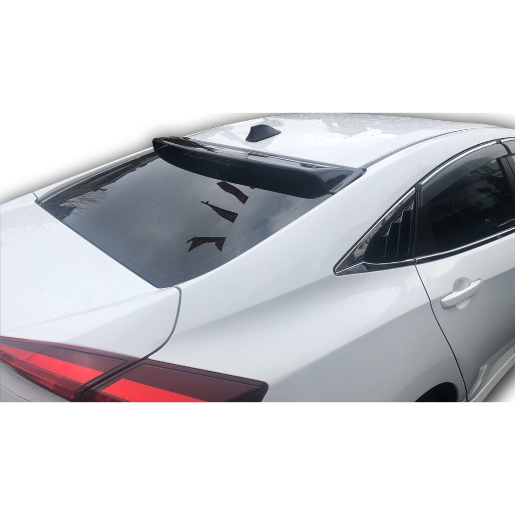Honda Civic Fc5 Cam Üstü Spoiler Boyalı Fiber