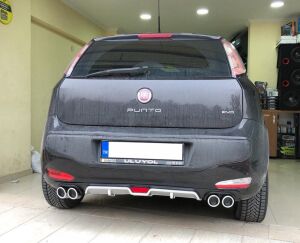 Fiat Punto Uyumlu Yedek Parça Üniversal Arka Tampon Difüzör