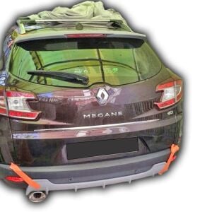 Renault Megane 3 Sport Uyumlu Yedek Parça Tourer Difüzör Boyasız