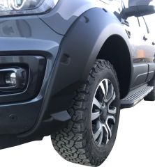Ford Wildtrack 2019 Sensörlü Çıkıntılı Civatasız Çamurluk Kaplama Dodik