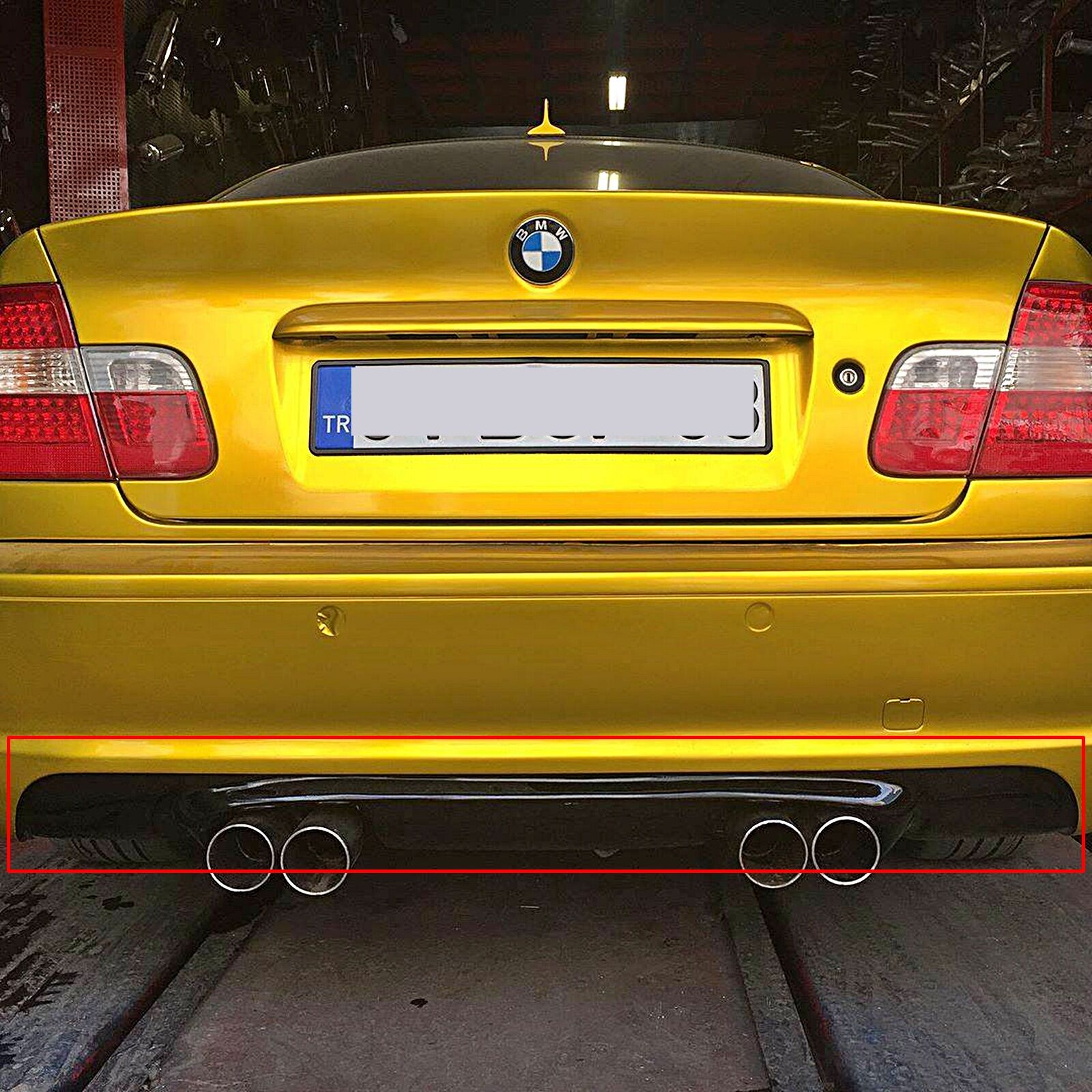 Bmw E46 1998-2005 M Tampon Difüzör