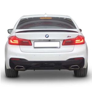 Bmw 5 Serisi G30 Uyumlu Yedek Parça M Spoiler Parlak Siyah