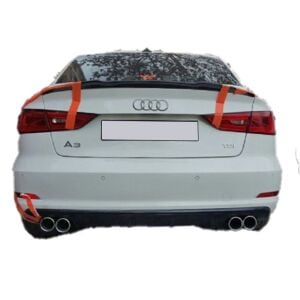 Audi A3 2015 Sedan Uyumlu Yedek Parça Anatomik Spoiler Boyasız