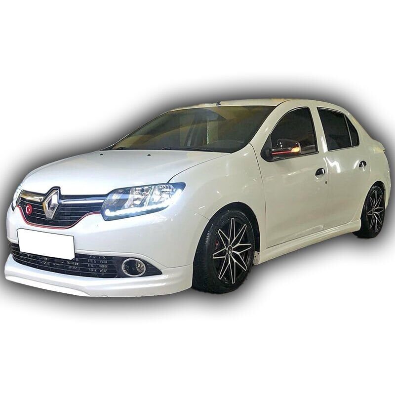 Renault Yeni Symbol Uyumlu Yedek Parça Makyajsız Kasa Ön Tampon Eki Boyalı