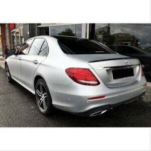 Mercedes W213 E Serisi 2016-2019 Uyumlu Yedek Parça GTS Spoiler Parlak Siyah