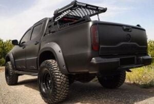 Toyota Revo 2010-2015 Uyumlu Yedek Parça Sepetli Rollbar AQM4WD S10