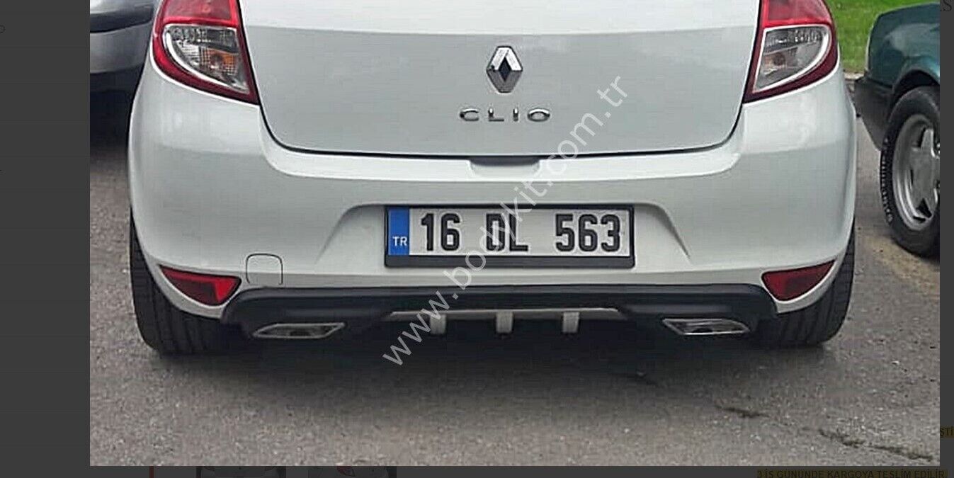 Renault Clio 3 Uyumlu Yedek Parça Difüzör - Plastik