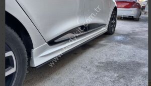 Renault Clio 4 Uyumlu Yedek Parça Marşpiyel Alt Lip - Plastik
