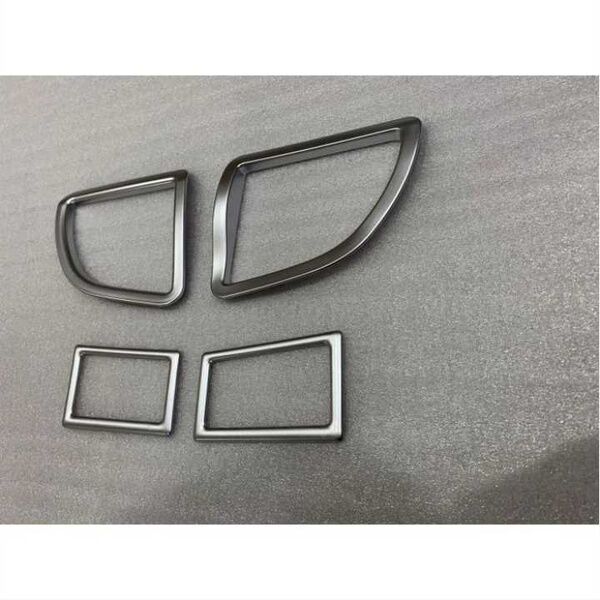 Toyota Corolla 2014+ Menfez Kaplama 4 Parça Silver