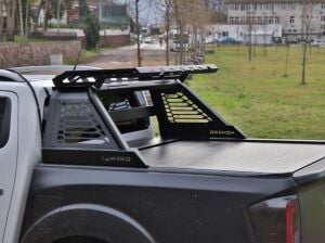 Mercedes X Class 2017+ Uyumlu Yedek Parça Kısa Sepetli Roll Bar AQM4WD M10