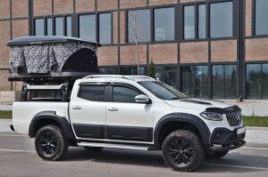 Mercedes X-Class 2017 Uyumlu Yedek Parça Çadır Altı Taşıma Roll Bar AQM4WD S75