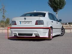 Bmw E36 1991-1998 Arka Tampon Eki