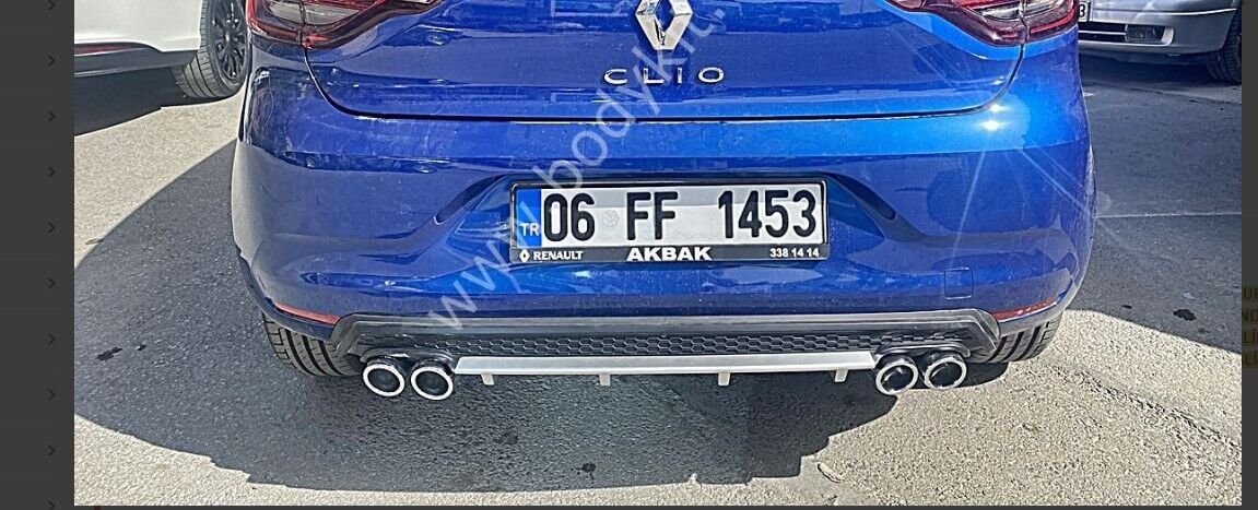 Renault Clio 5 Uyumlu Yedek Parça Difüzör - Plastik