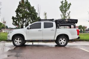 Nissan Navara 2010-2016 Uyumlu Yedek Parça Çadır Altı Taşıma Roll Bar AQM4WD S75