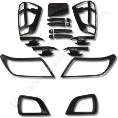 Nissan Navara 2016+ Dış Çerçeve Kaplama Seti