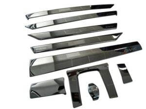 Honda Civic Fc5 Uyumlu Yedek Parça 2016-2020 İç Konsol Kaplaması Füme 9 Parça