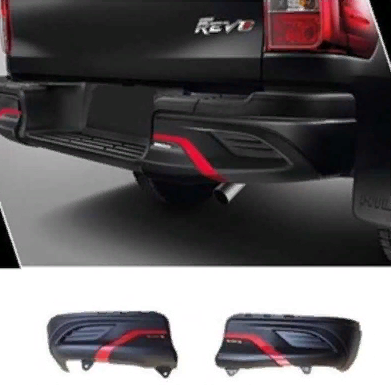 Toyota Hilux Revo ( 2016-2019) Arka Tampon Kaplama - 2 Parça