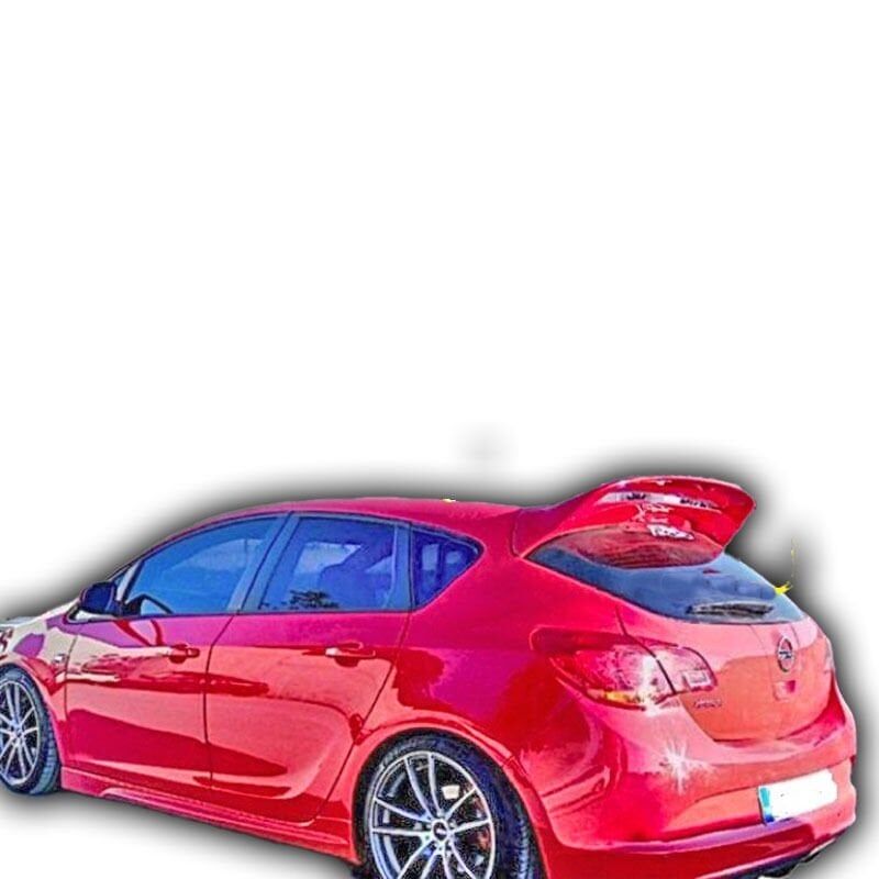Opel Astra J HB Uyumlu Yedek Parça Çift Kat Spoiler Boyasız