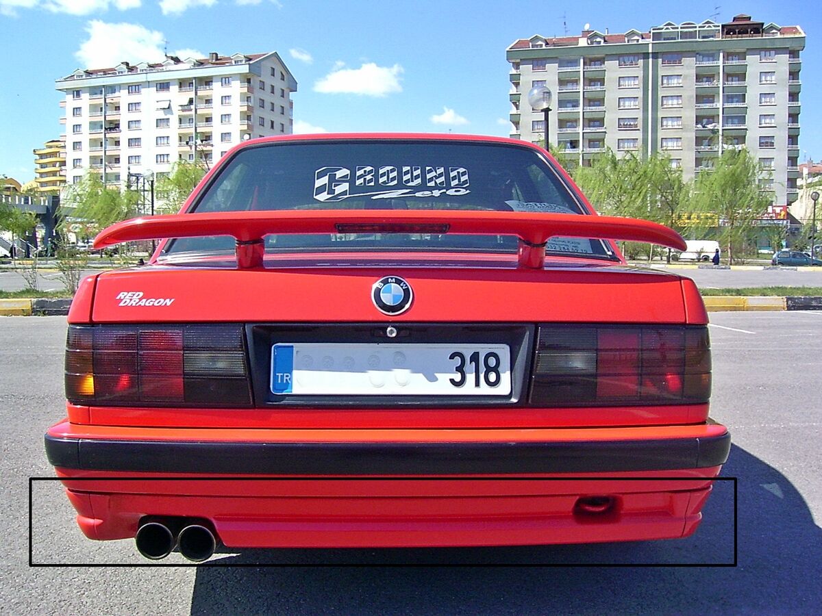 Bmw E30 1988-1991  M40 Arka Tampon Eki