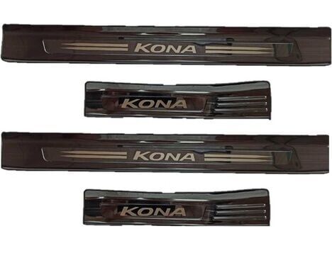 Hyundai Kona Kapı Eşik Koruma Siyah