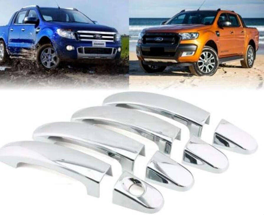 Ford Ranger Uyumlu Yedek Parça  2012+ Kapı Kolu ABS / Krom