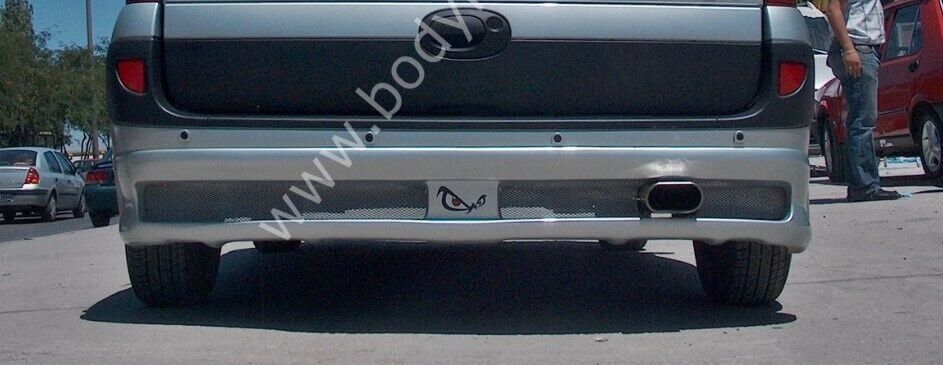 Renault Kangoo Uyumlu Yedek Parça Arka Telli Tampon Eki