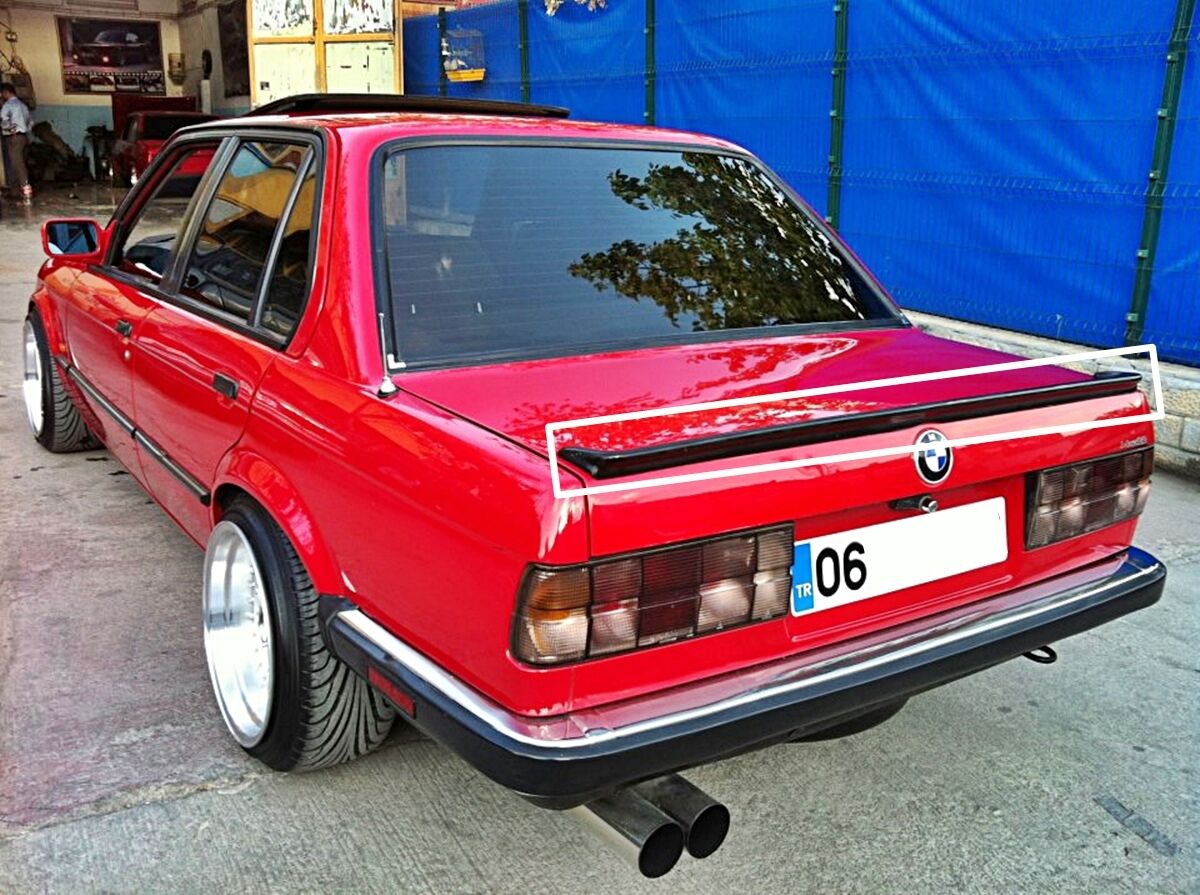Bmw E30 1983-1985 M40 Spoiler