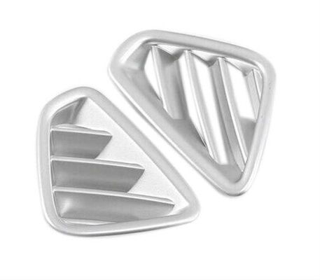 Hyundai Kona Ön Menfez Kaplama 2 Parça Silver