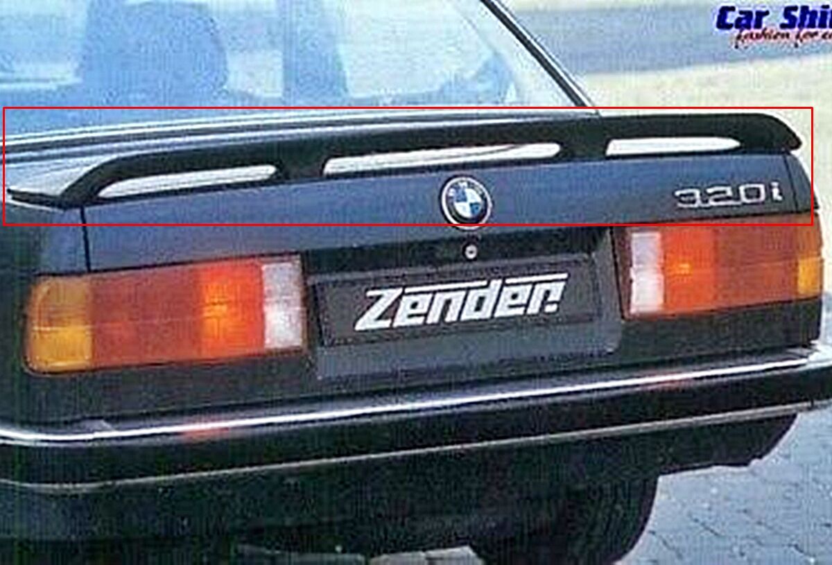 Bmw E30 1983-1991 Zender Spoiler